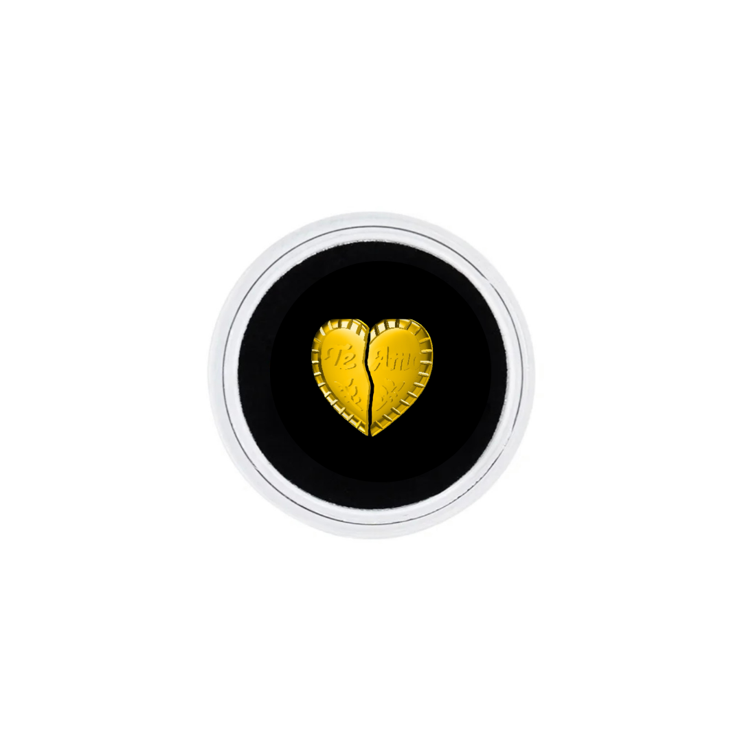 18k Gold TE AMO Pendant Tooth Gem - Exclusive Edition