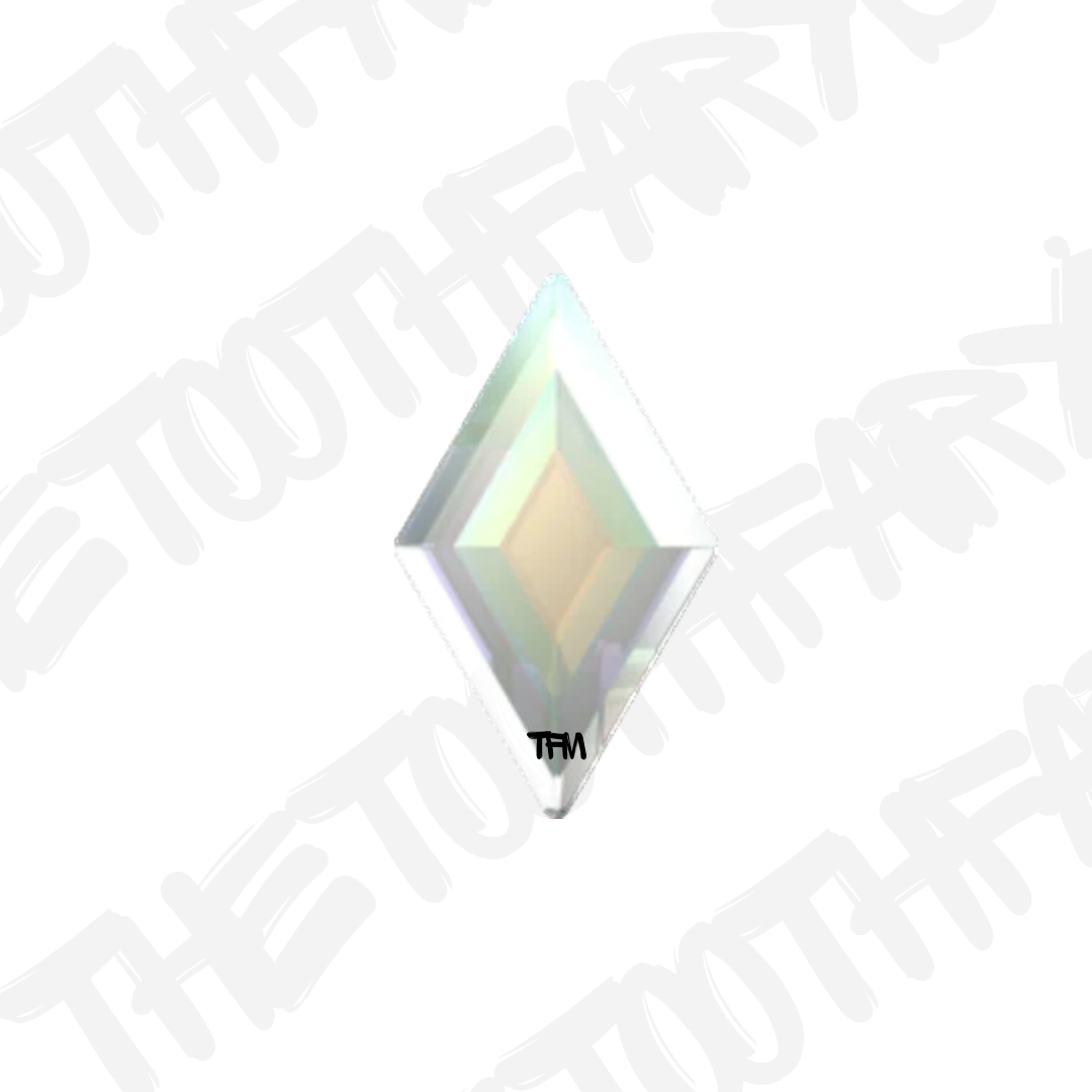Swarovski Crystal Diamond Tooth Gem