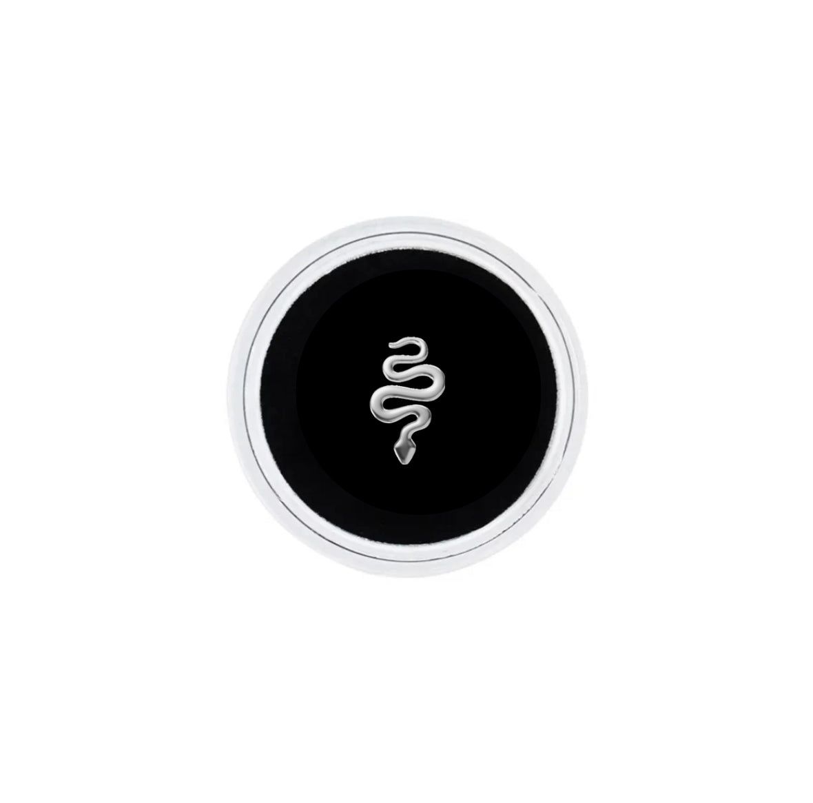 18k White Gold Tooth Gem