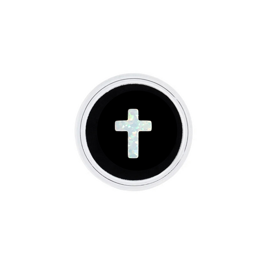 Opal Cross Tooth Gem