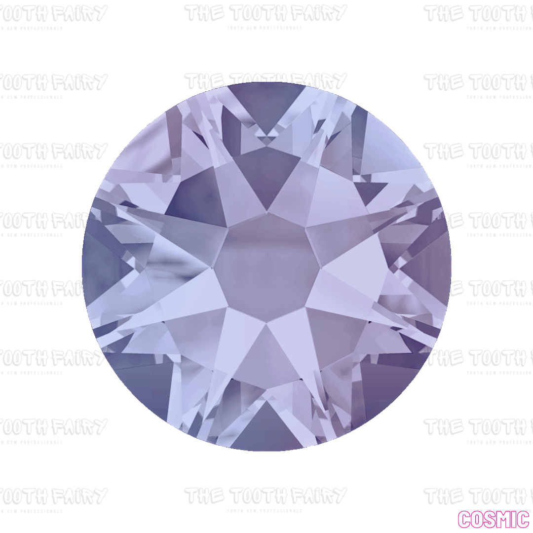 Swarovski Round Crystal Tooth Gems providence lavender