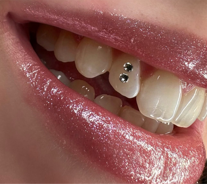 Crystal tooth gems 