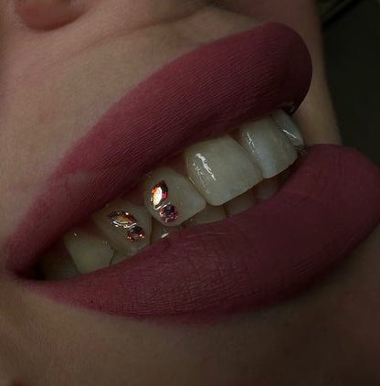 Swarovski Crystal Oval Tooth Gem