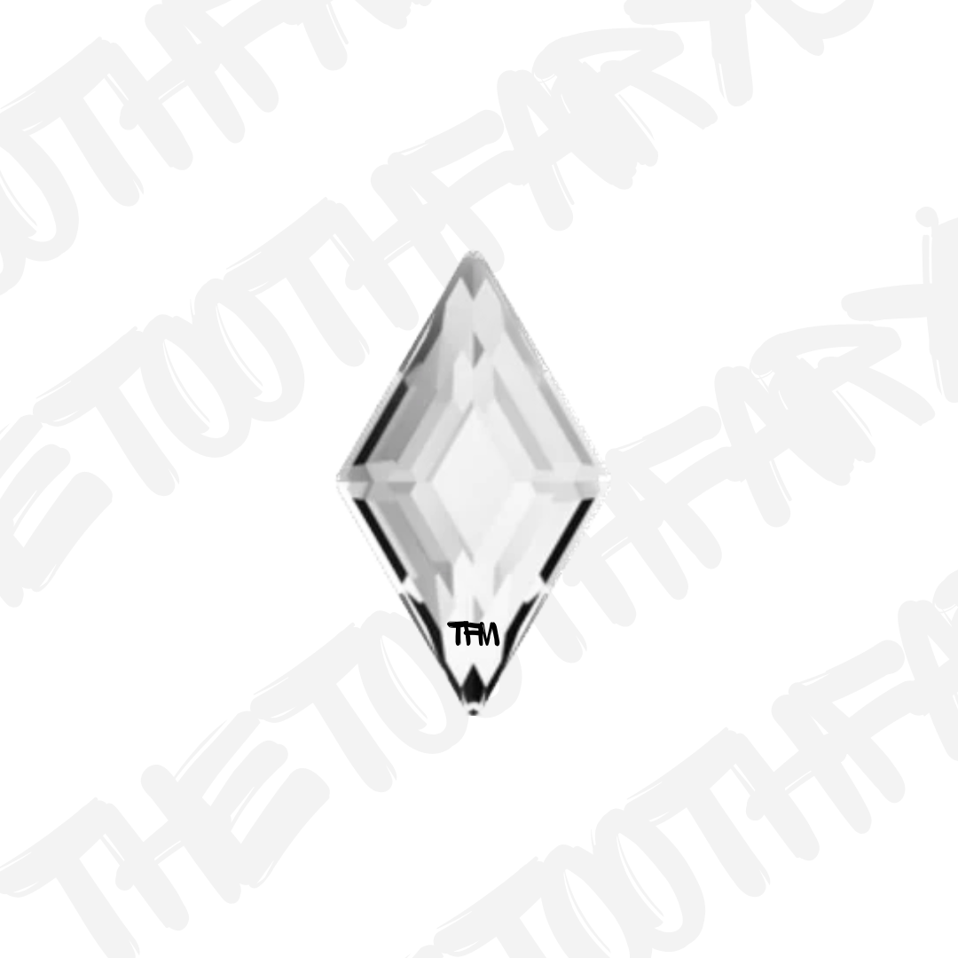 Swarovski Crystal Diamond Tooth Gem