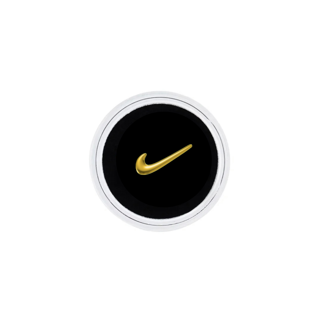 18k Gold Nike Logo Tooth Gem