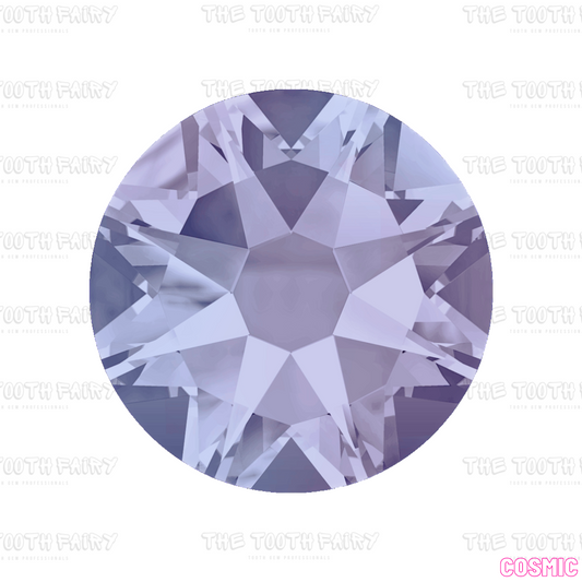 Swarovski Round Crystal Tooth Gems providence lavender 