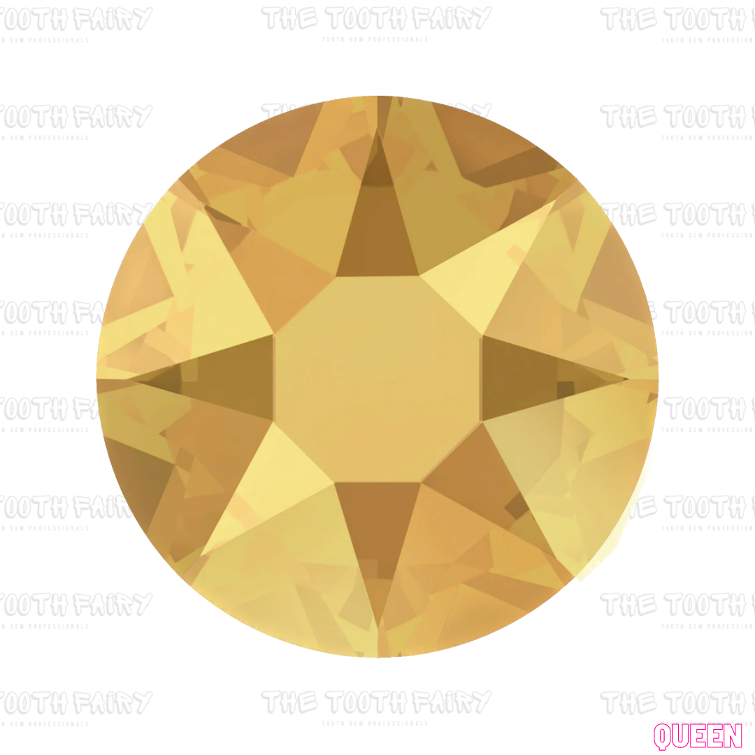 Swarovski Round Crystal Tooth Gems 